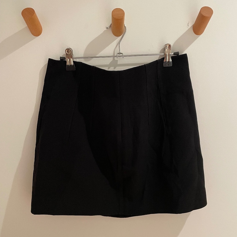 NWOT Zara Black Mini Skirt